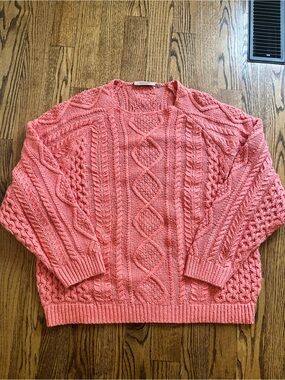 RARE! Essentials fear of god XXL cable knot sweater. Like new.